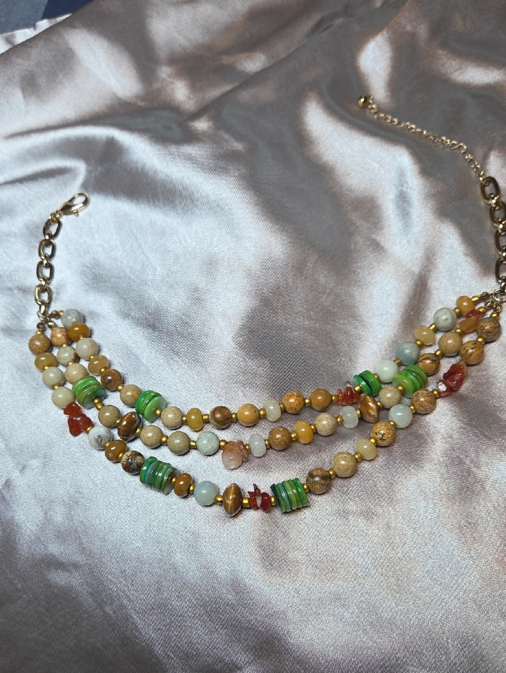Riverside Beaded Necklace
